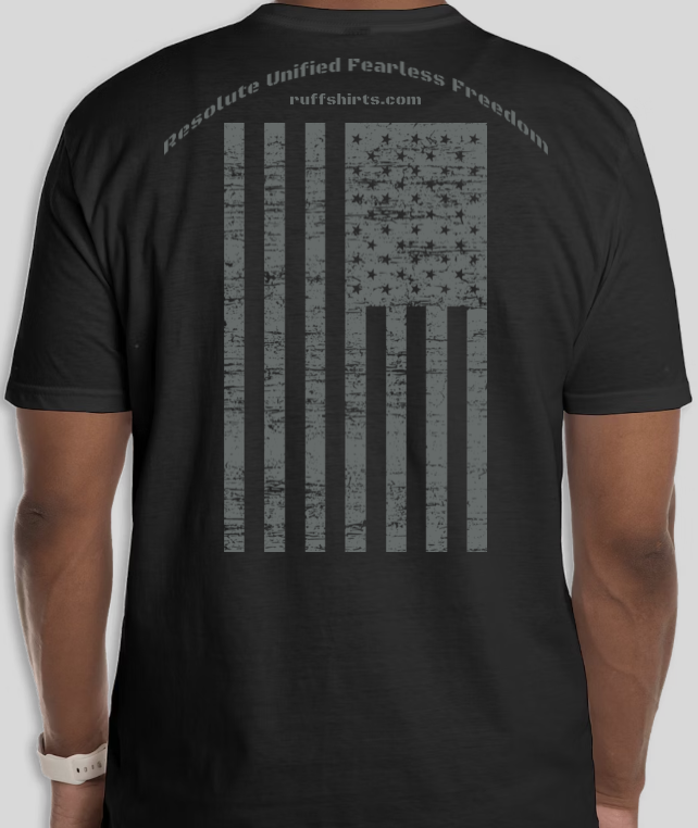 Ruff Cop T-Shirt Black