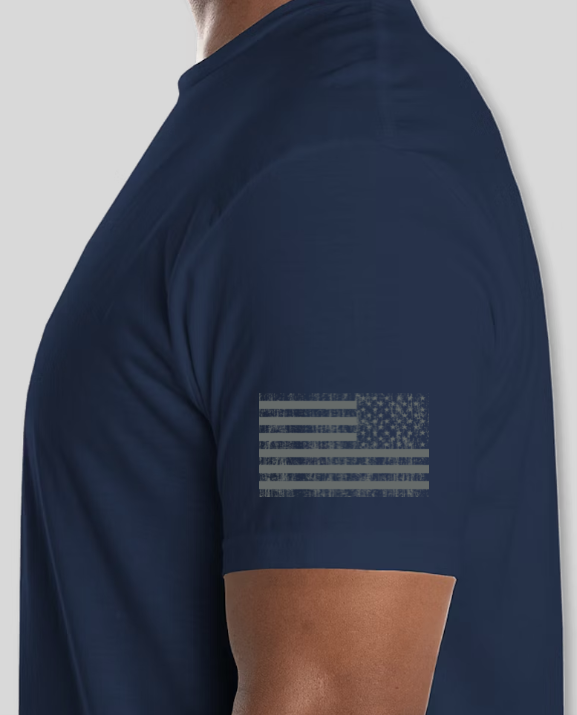 RUFF Fireman T-Shirt Navy/Grey