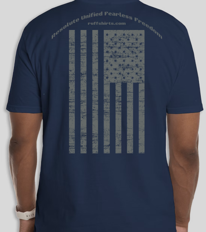 Ruff Cop T-Shirt Navy