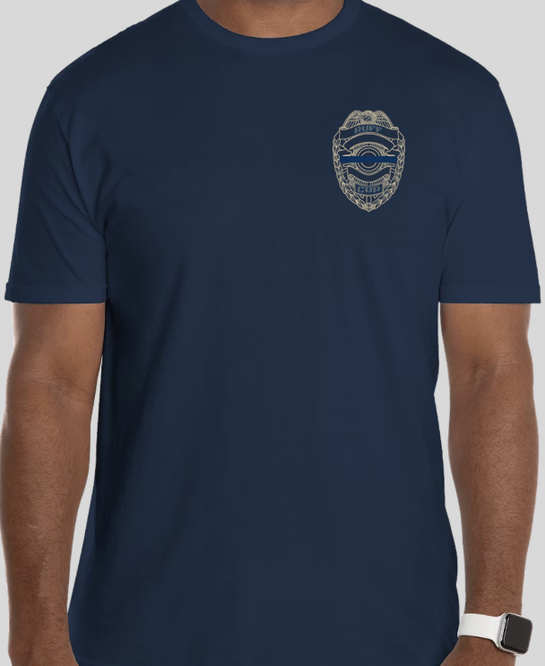 Ruff Cop T-Shirt Navy