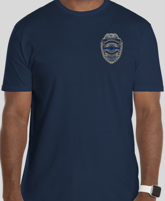 Ruff Cop T-Shirt Navy