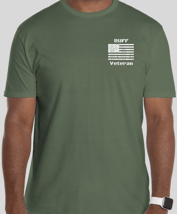 Ruff Veteran T-Shirt Miltary Green