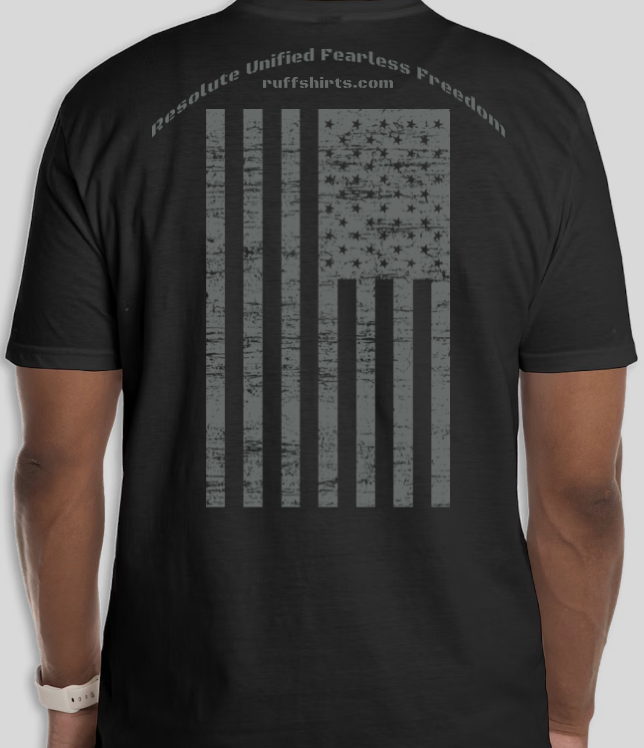 Ruff Veteran T-Shirt Black