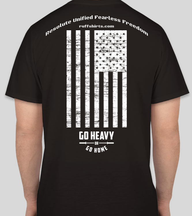 Ruff Gym Rat T-Shirt Black