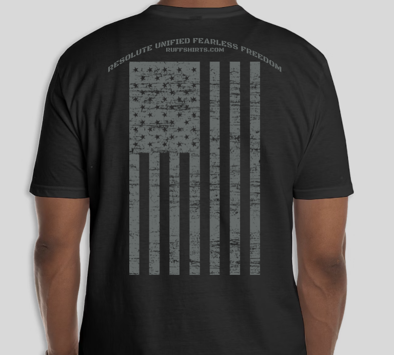 Ruff Veteran T-Shirt Black/Grey