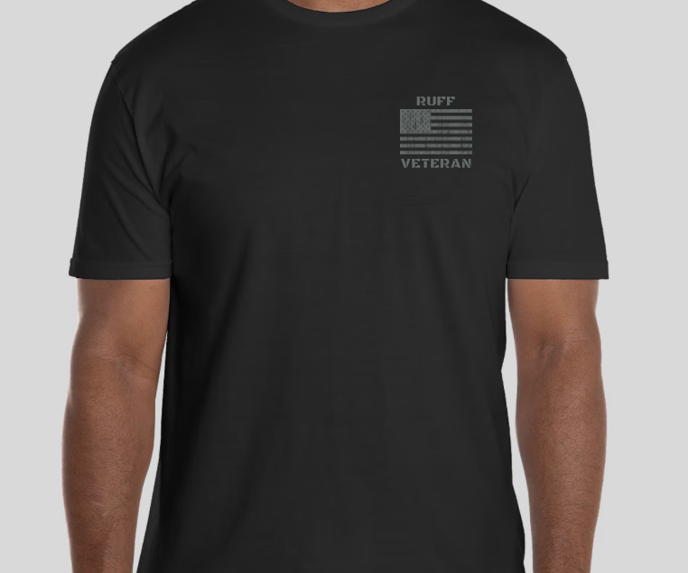Ruff Veteran T-Shirt Black/Grey