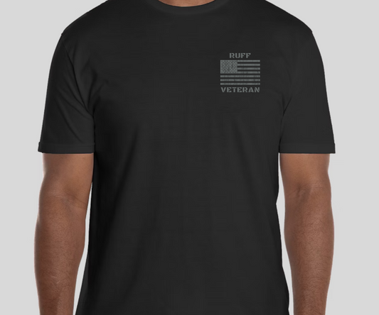Ruff Veteran T-Shirt Black/Grey